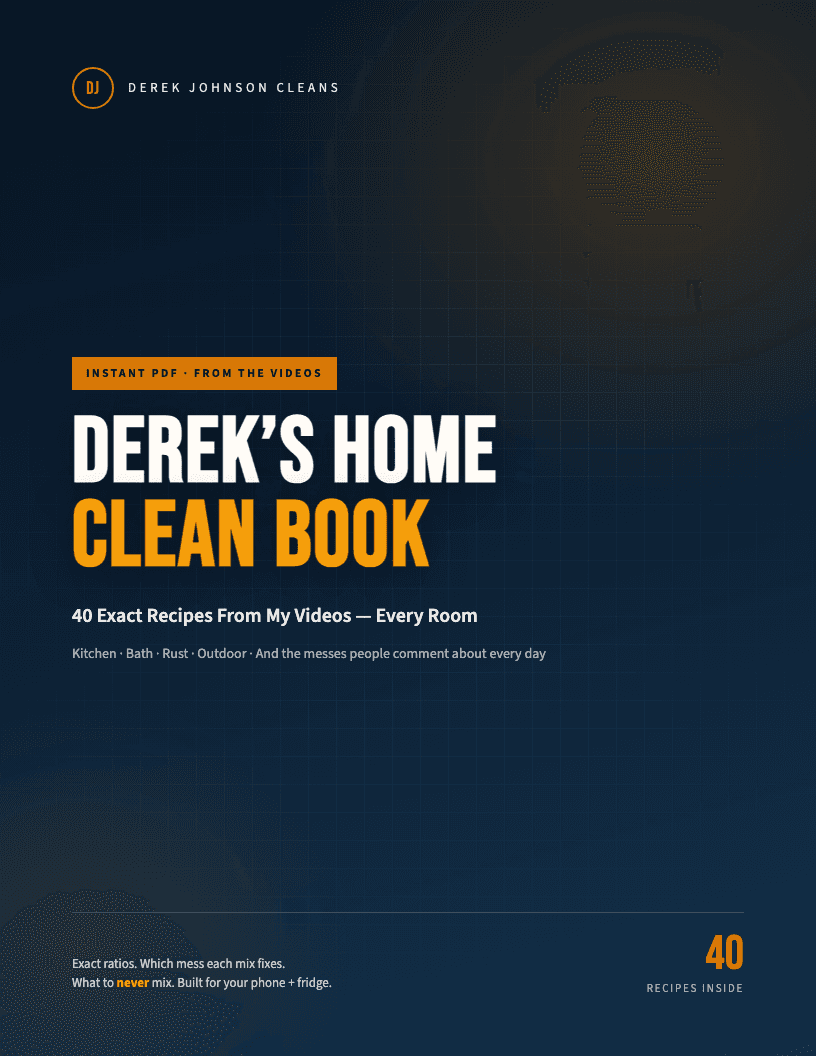 Derek's Home Clean Book cover