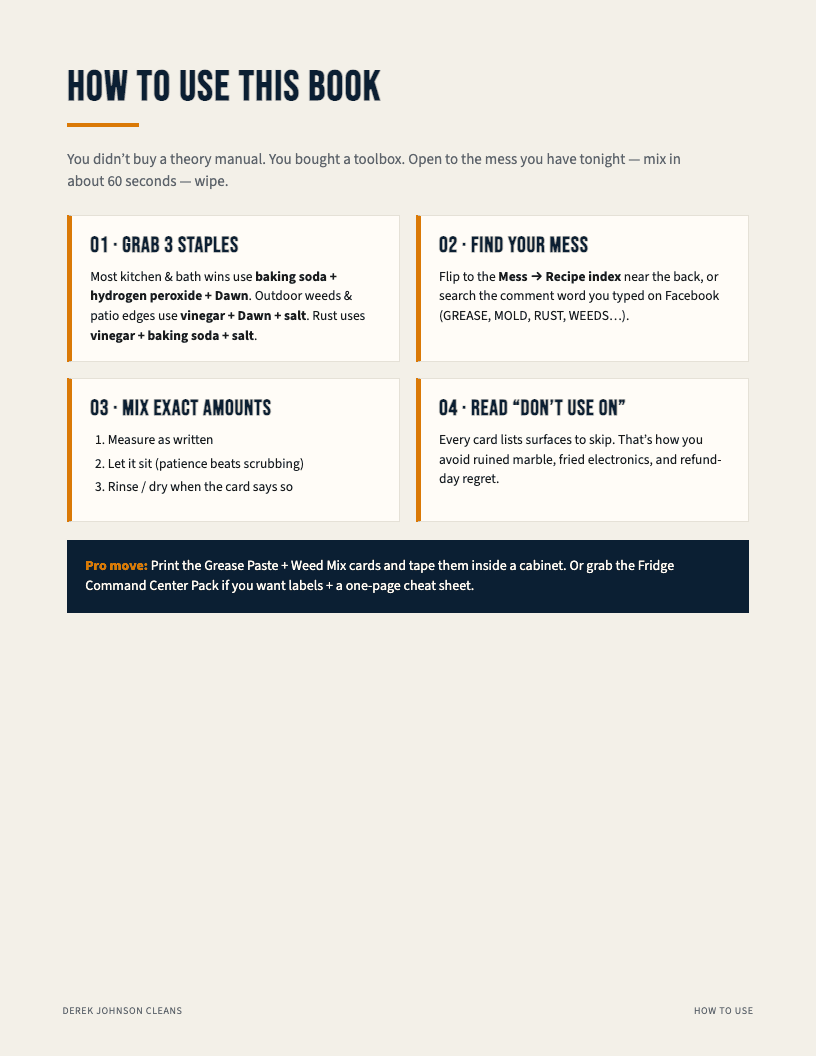 Interior page sample